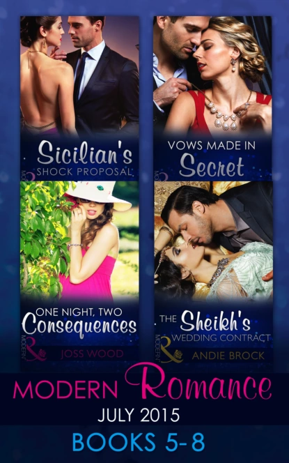 Обложка книги Modern Romance July 2015 Books 5-8, Joss Wood