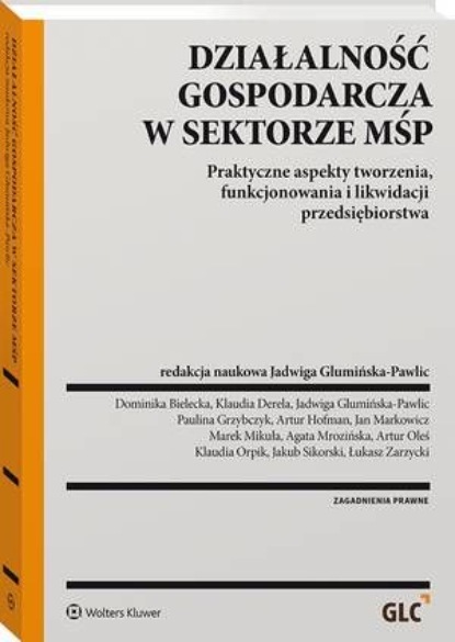 

Działalność gospodarcza w sektorze MŚP