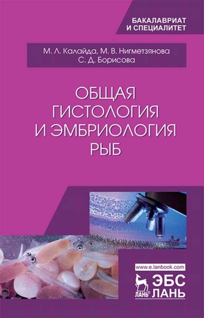 Общая гистология и эмбриология рыб (М. Калайда). 