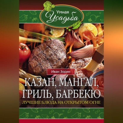 Казан, мангал, гриль, барбекю. Лучшие блюда на открытом огне - Иван Зорин