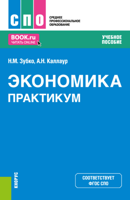 Экономика.Практикум. (СПО). Учебное пособие.