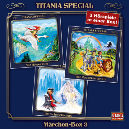 Titania Special, M?rchenklassiker, Box 3: Nils Holgersson, Der Zauberer von Oz, Die Schneek?nigin