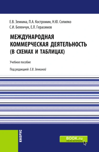 Обложка книги Международная коммерческая деятельность (в схемах и таблицах). (Бакалавриат, Магистратура). Учебное пособие., Пётр Александрович Костромин