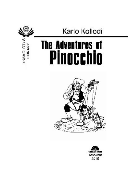 Обложка книги The Adventures of Pinocchio, Карло Коллоди